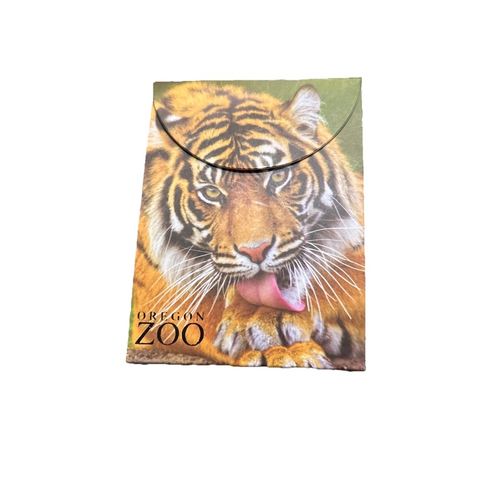 Planet Zoo Mini Notepad Tiger Oregon Zoo  4 X 3 "